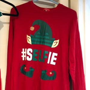 Fun Holiday Pajama set. Size Large